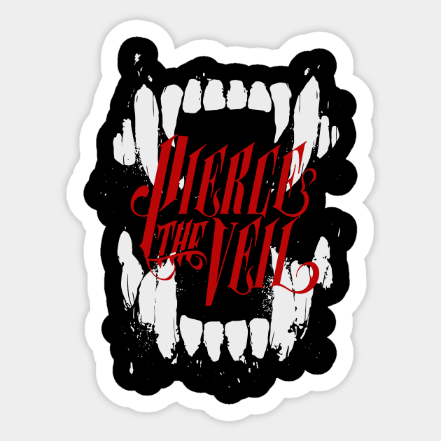 Pierce The Veil Sticker by Skeletownn